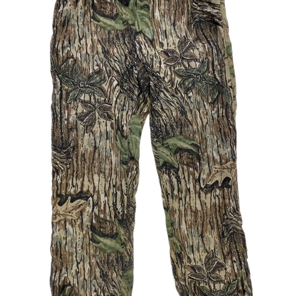 Realtree Gauze Lightweight Hunting Pants Large USA-Made Vtg Mens Camo Camouflage - Picture 1 of 9